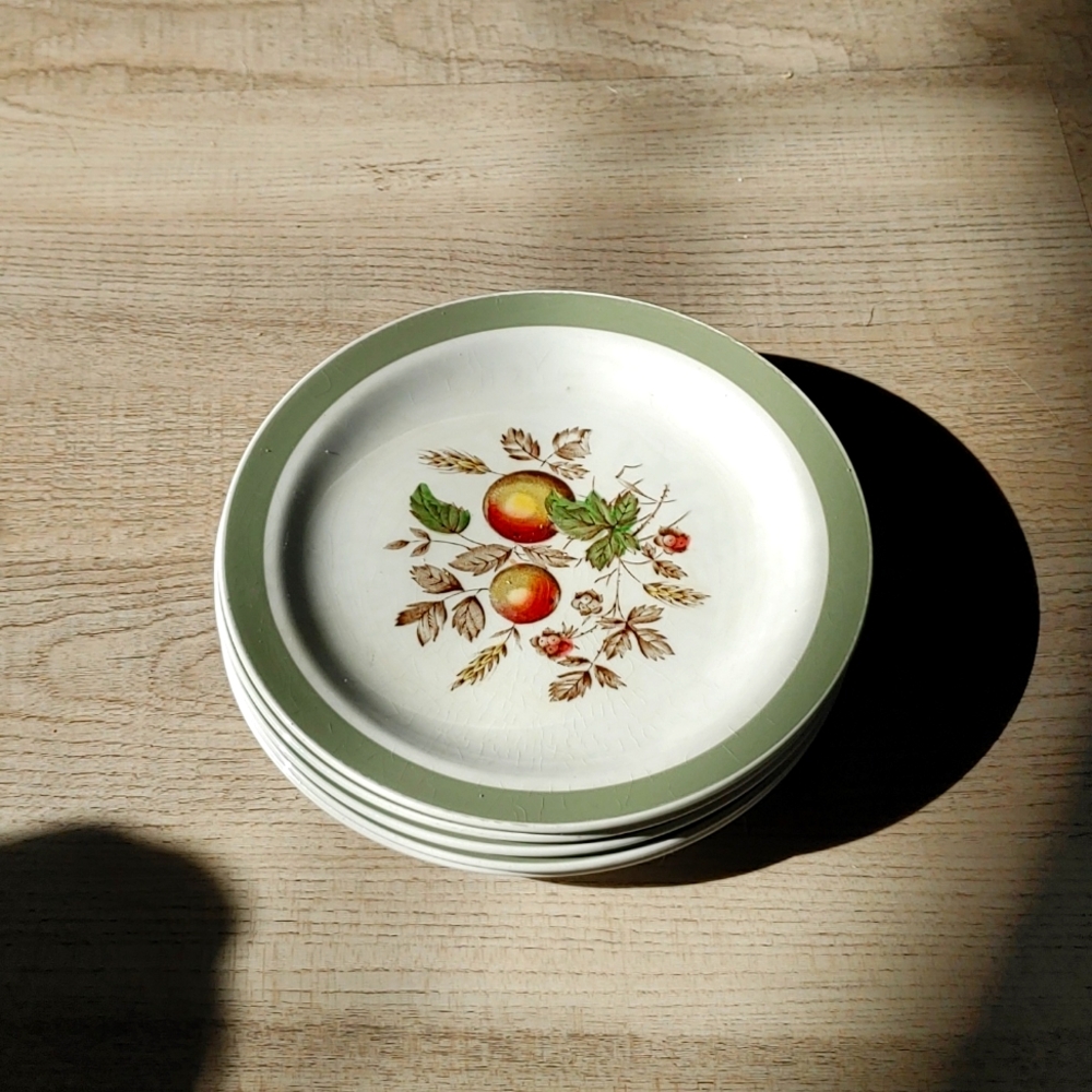 5 Alfred Meakin side plates